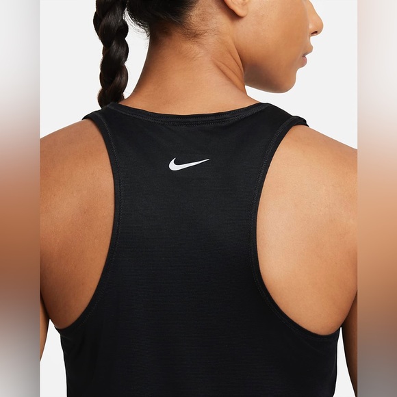 Nike Running Tank Top Black - Picture 2 of 13